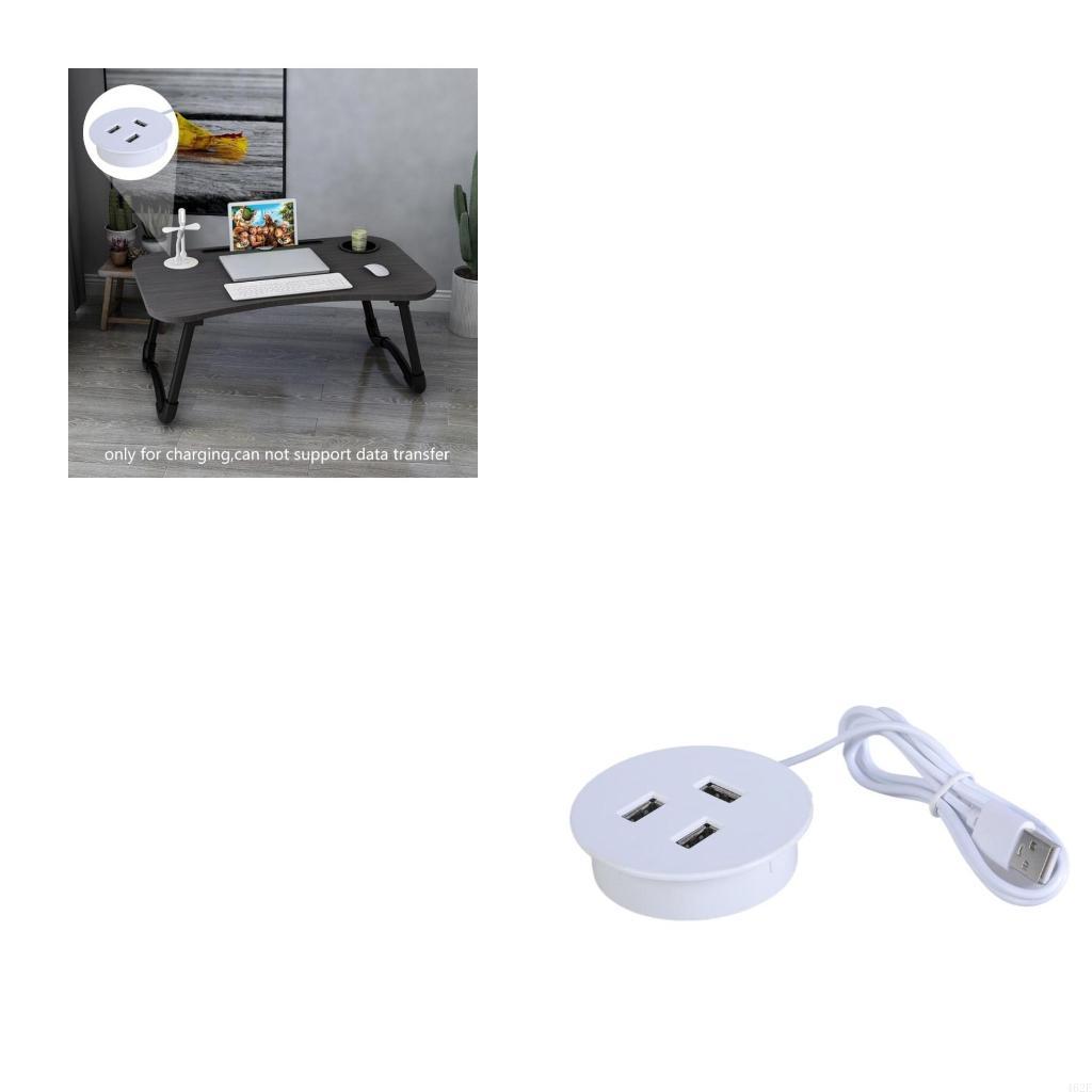 Office Furniture Uk - 462E Desktop Hole Nhúng USB vào