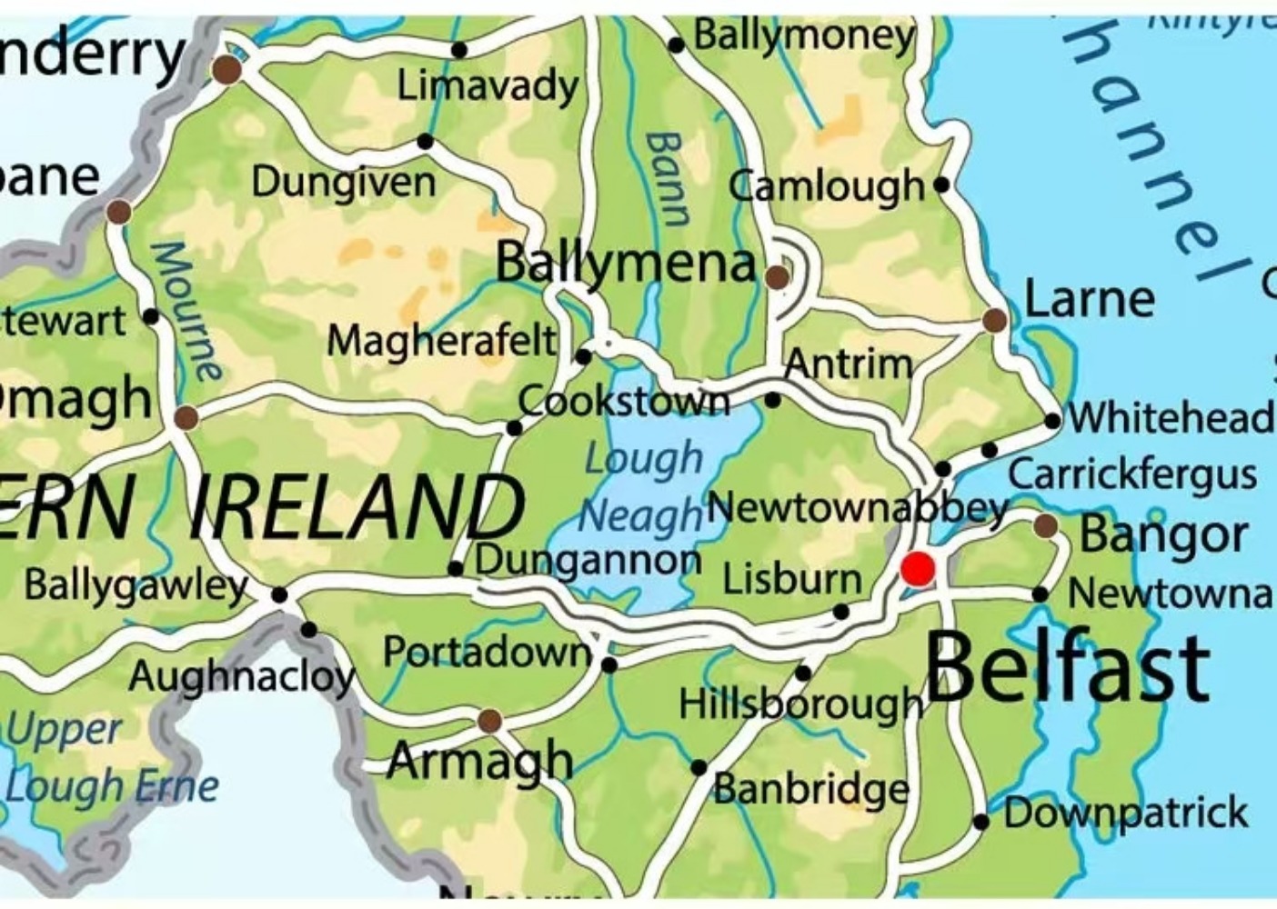 Large HD UK Map Posters Prints - đánh giá và giá Office Furniture Uk