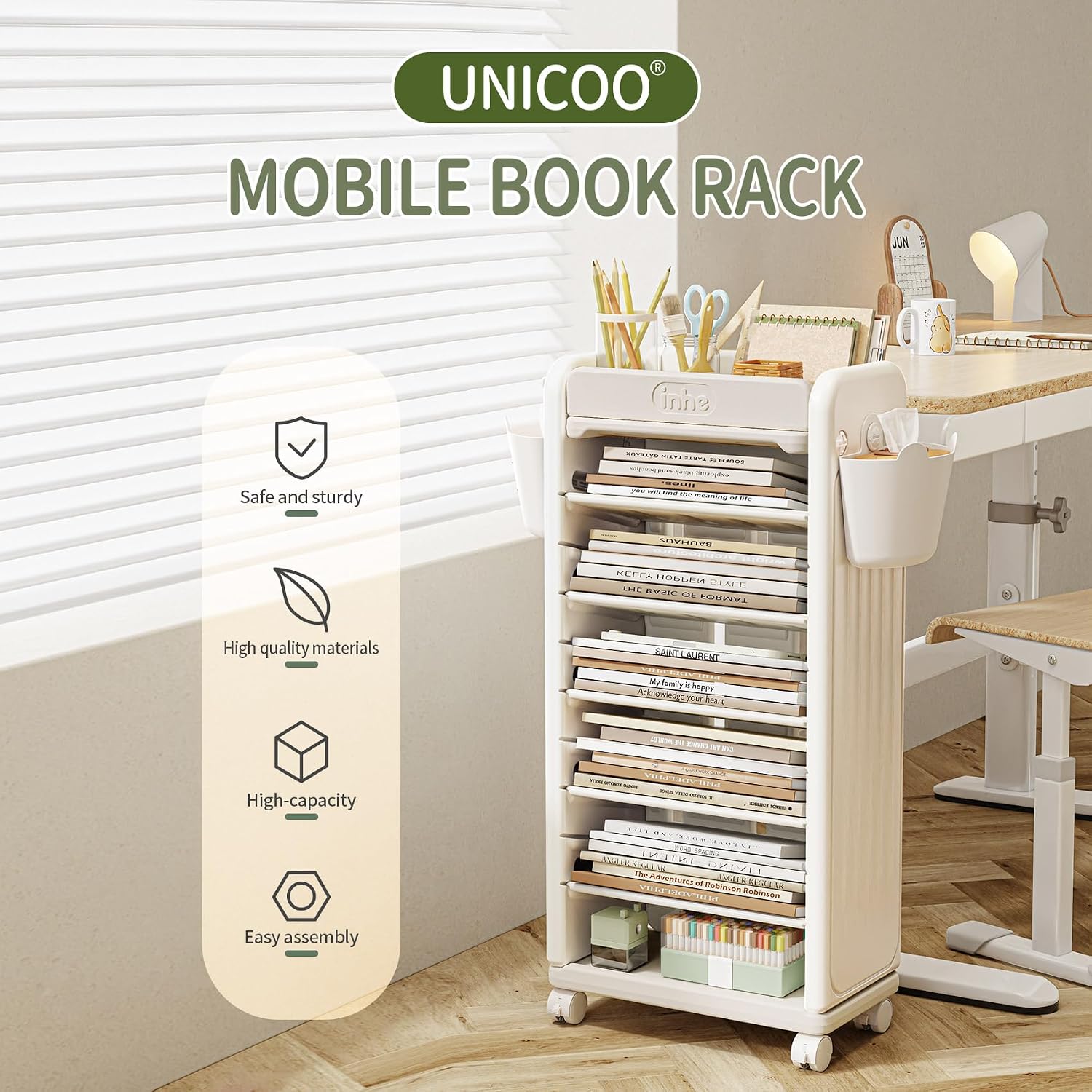 ® 7 Tier Book Cart | Mobile Bo - đánh giá và giá Book Cart Rolling