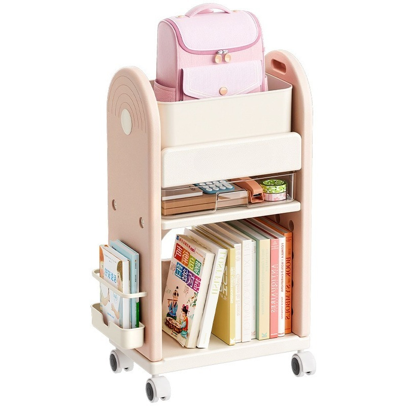 Multi-Tier Rolling School Bag  - đánh giá và giá Book Cart Rolling
