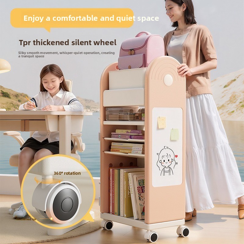 Multi-Tier Rolling School Bag  - đánh giá và giá Book Cart Rolling