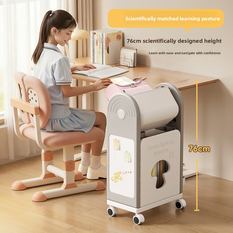 Multi-Tier Rolling School Bag  - đánh giá và giá Book Cart Rolling