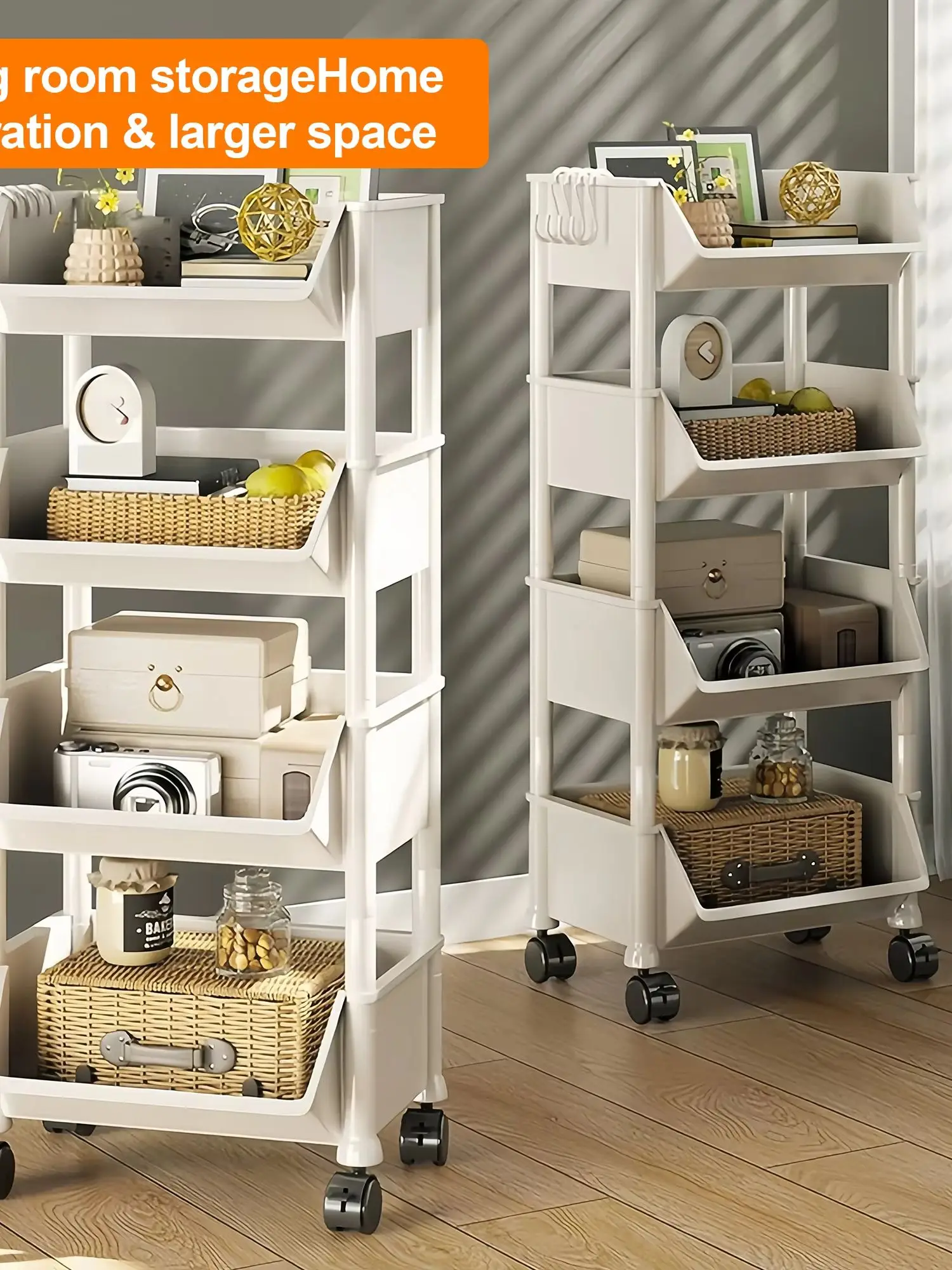 Versatile 4/5Tier Rolling Stor - đánh giá và giá Book Cart Rolling