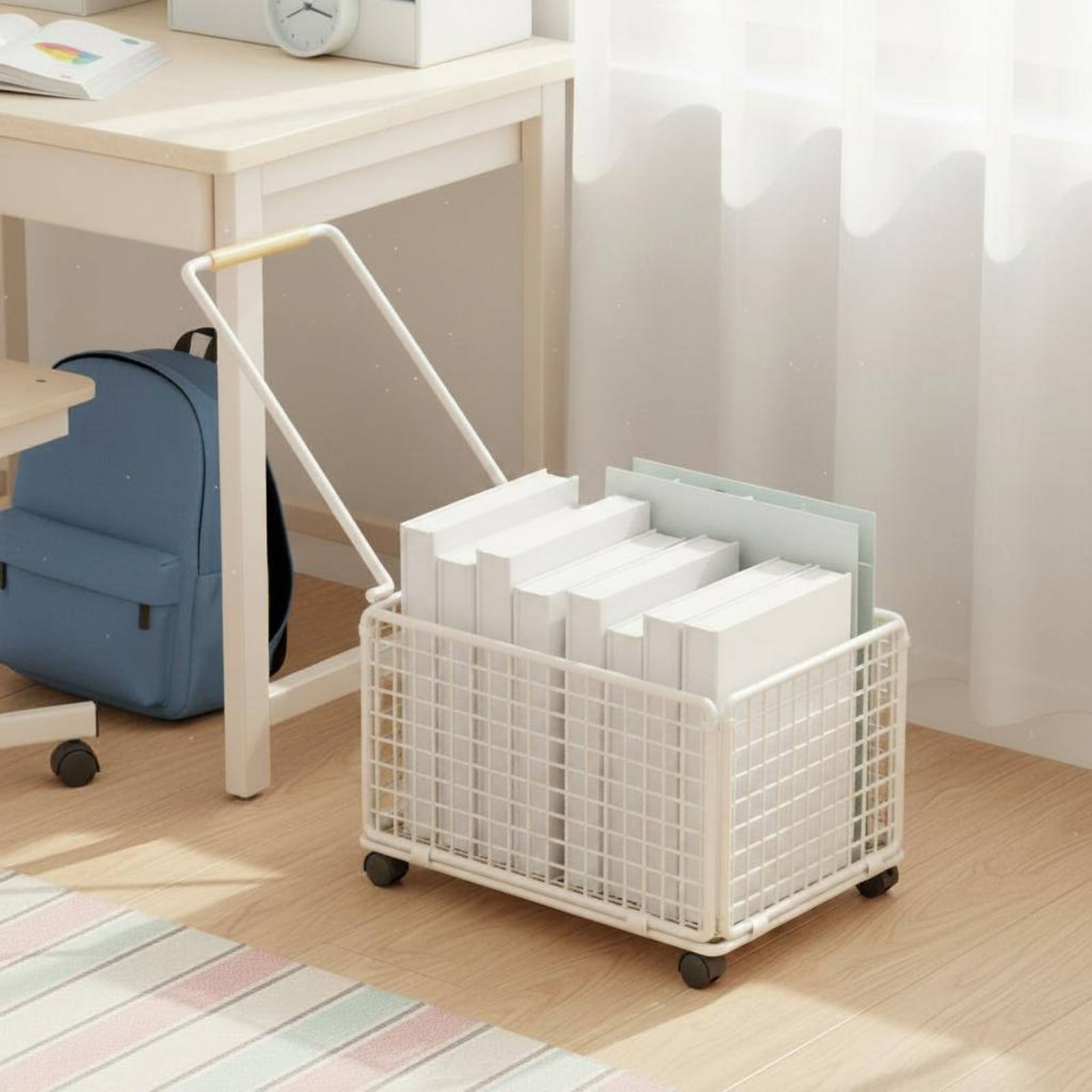 Deskside Storage Trolley With  - đánh giá và giá Book Cart Rolling
