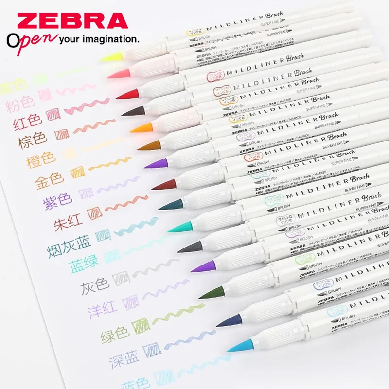 Zebra Highlighter WFT8 Mildlin - đánh giá và giá Zebra Pen Mildliner