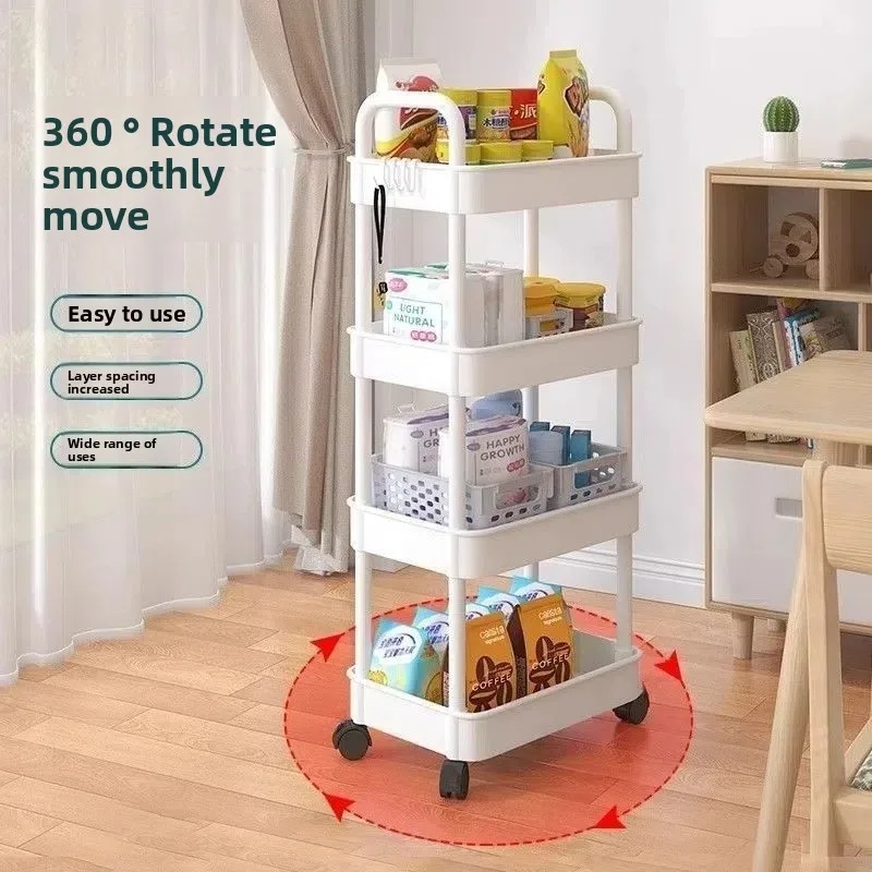 5-Tier Rolling Storage Cart wi - đánh giá và giá Book Cart Rolling