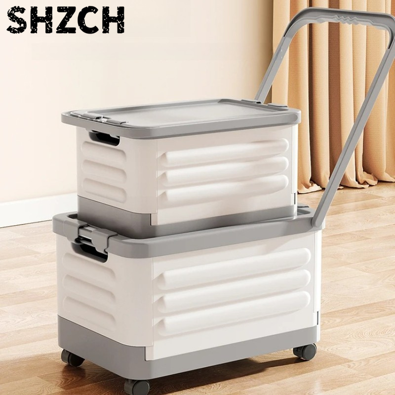 ‌Foldable Book Storage Box wit - đánh giá và giá Book Cart Rolling